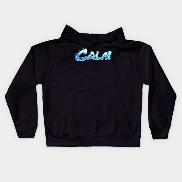 Calm Kids Hoodie by Yadoking